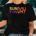 And Sunday Funday Fun Women T-shirt Gifts for Her