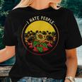 Sunflower I Hate People Sunflower Lovers Women T-shirt Gifts for Her