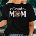 Sunflower Proud Mom Gay Pride Lgbt Mama Proud Ally Women T-shirt Gifts for Her