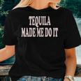 Tequila For Alcohol Lovers And Drunk Adults Women T-shirt Gifts for Her