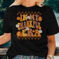 In My Thankful Era Thanksgiving Fall Retro For Kid Women T-shirt Gifts for Her
