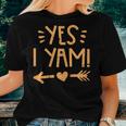 Thanksgiving Yes I Yam Couple Costume Match Fall Women Women T-shirt Gifts for Her
