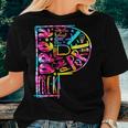 Tie Dye Typography Pre K Student Teacher Back To School Women T-shirt Gifts for Her