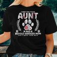 I Have Two Titles Aunt And Beagle-Harrier Mom Women T-shirt Gifts for Her