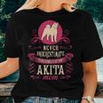 Never Underestimate Power Of Akita Mom Women T-shirt Gifts for Her