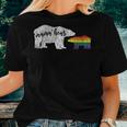 Vintage Mama Bear Love Proud Mom Family Matching Gay Lgbtq Women T-shirt Gifts for Her