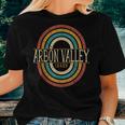 Vintage Retro Arbon Valley Idaho Id Souvenirs Women T-shirt Gifts for Her