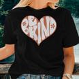 Vintage Retro Be Kind Heart 70S Boho Peace Hippie Women T-shirt Gifts for Her