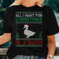 All I Want For Xmas Is A Duck Ugly Christmas Sweater Women T-shirt Gifts for Her