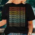 Wappingers Falls City Retro Women T-shirt Gifts for Her