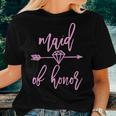 Wedding Bachelorette Party For Maid Of Honor From Bride Women T-shirt Gifts for Her