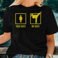 Your Wife My Wife Graphic Martial Arts Women T-shirt Gifts for Her