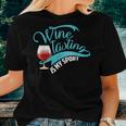 Wine Tasting Is My Sport Cute I Love Wine Women T-shirt Gifts for Her