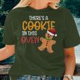 Cookie In The Oven Cute Christmas Mom Pregnancy Announcement Women T-shirt Gifts for Her