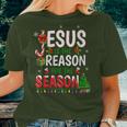 God Jesus Christ Is Reason For The Christmas Season Women T-shirt Gifts for Her