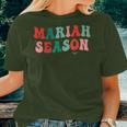 Mariah Season Christmas Retro Groovy Xmas Women T-shirt Gifts for Her