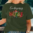 Merry Christmas Nurse Endoscopy Nurse Christmas Pattern Women T-shirt Gifts for Her