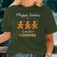 Physics Teacher Of Smart Cookies Christmas Women T-shirt Gifts for Her