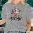 Blessed Nannie Christmas Truck Grandma Women T-shirt Gifts for Her