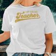 1St Grade Teacher Cute Vintage Graphic First Grade Teacher Women T-shirt Gifts for Her