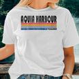 Aquia Harbour Va Hometown Pride Retro 70S 80S Style Women T-shirt Gifts for Her
