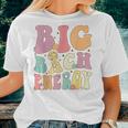Big Bach Energy Bride Bridesmaid Groovy Bachelorette Party Women T-shirt Gifts for Her
