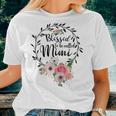 Blessed Mimi Floral Grandma Women T-shirt Gifts for Her