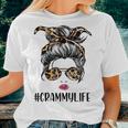 Classy Grammy Life With Leopard Pattern Shades Grammylife Women T-shirt Gifts for Her