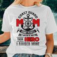 Coast Guard Mom American Hero Ship Anchor Inspired Women T-shirt Crewneck Gifts for Her