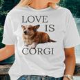 Corgi Men Women Boys Girls Kids Love Dog Mom Women T-shirt Crewneck Gifts for Her