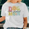 Corman Shepherd Groovy Dog Mom Pet Lover Women T-shirt Gifts for Her