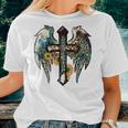 Cute Faith Western Cross For Christian Summer Country Boho Faith Women T-shirt Gifts for Her