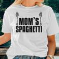 Cute Mom's Spaghetti Food Lover Italian Chefs Women T-shirt Gifts for Her