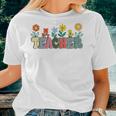 Daisy Flower Teacher Inspirational Elementary School Women T-shirt Gifts for Her