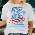 Enjoys Tequila The Breakfasts Of Championss Tequila Women T-shirt Gifts for Her
