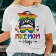 Free Mom Hugs Free Mom Hugs Inclusive Pride Lgbtqia Women T-shirt Gifts for Her