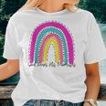 God Keeps His Promises Colorful Boho Rainbow Christian Women T-shirt Gifts for Her