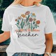 Groovy Wildflower Automotive Technology Teacher Women T-shirt Gifts for Her Groovy Wildflower Automotive Technology Teacher Women T-shirt Gifts for Her
