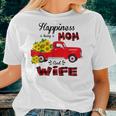 Happiness Is Being A Mom And Wife Sunflower For Women Women T-shirt Gifts for Her