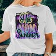 Hot Mom Love Summer Beach Family Vacation Matching Women T-shirt Gifts for Her