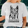 Life Is Better Czechoslovakian Wolfdog Dog Mom Dog Women T-shirt Gifts for Her