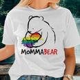 Momma Bear Gay Pride Proud Mom Lgbt Mama Women T-shirt Crewneck Gifts for Her