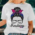 Proud Mom Bisexual Son Daughter Bisexuality Bi Pride Flag Women T-shirt Gifts for Her