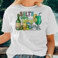 Salty Summer Vibes Drink Tequila Margarita Vacation Wave Women T-shirt Gifts for Her