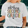 Back To School Students Teacher Oh Hey 2Nd Second Grade Women T-shirt Gifts for Her