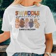 Swaddle Specialist Labor Delivery Nurse Halloween Women T-shirt Gifts for Her