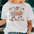 Thanksgiving Ain't No Lie Baby Pie Pie Pie Groovy Women T-shirt Gifts for Her