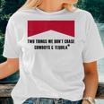 Two Things We Don’T Chase Cowboys & Tequila Cowgirl Rodeo Women T-shirt Gifts for Her