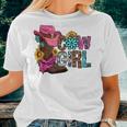 Western Cowgirl Gifts For Girls Women Women T-shirt Short Sleeve Graphic Gifts for Her