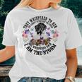 They Whispered To Her You Cannot Withstand The Storm Daisy Women T-shirt Gifts for Her